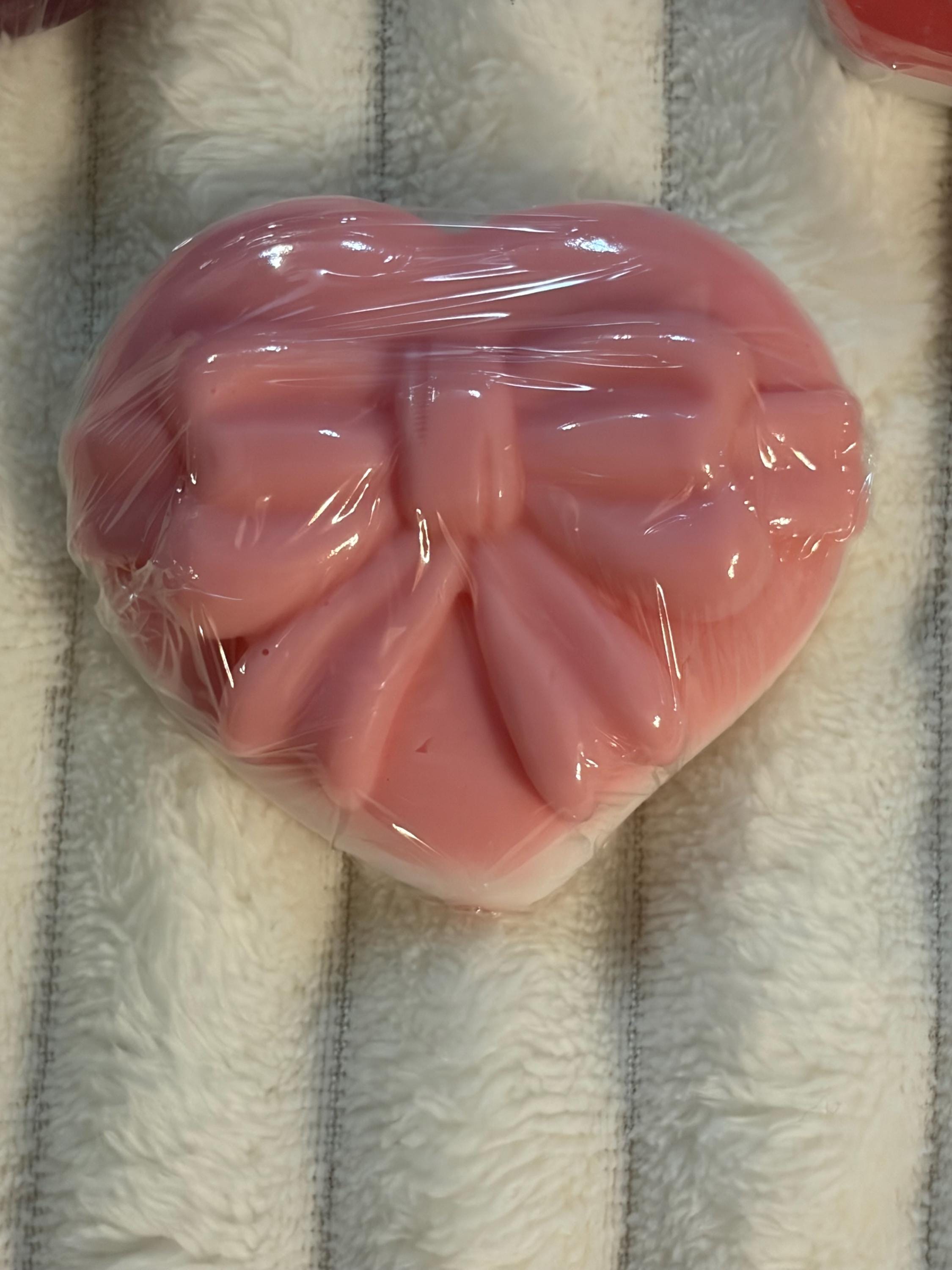 Heart Shaped Glycerine Soap __etsy:7732692291