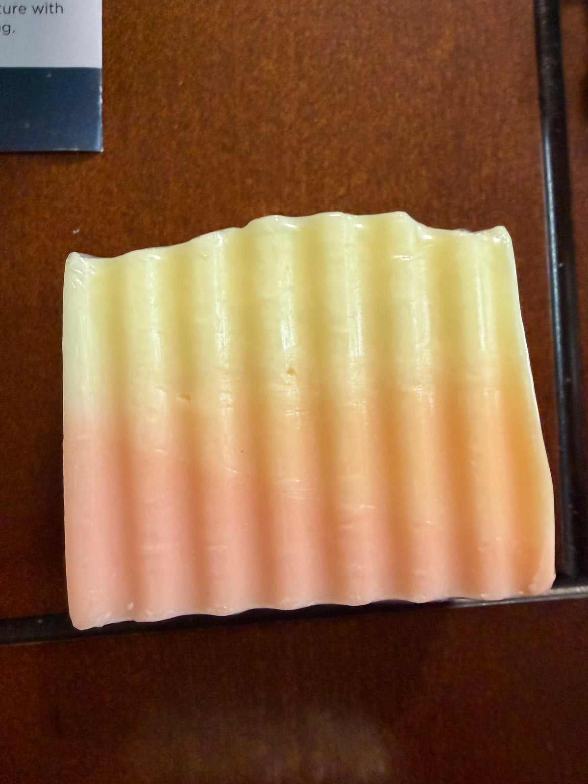 Triple Butter Artisan Soap loaf bar.