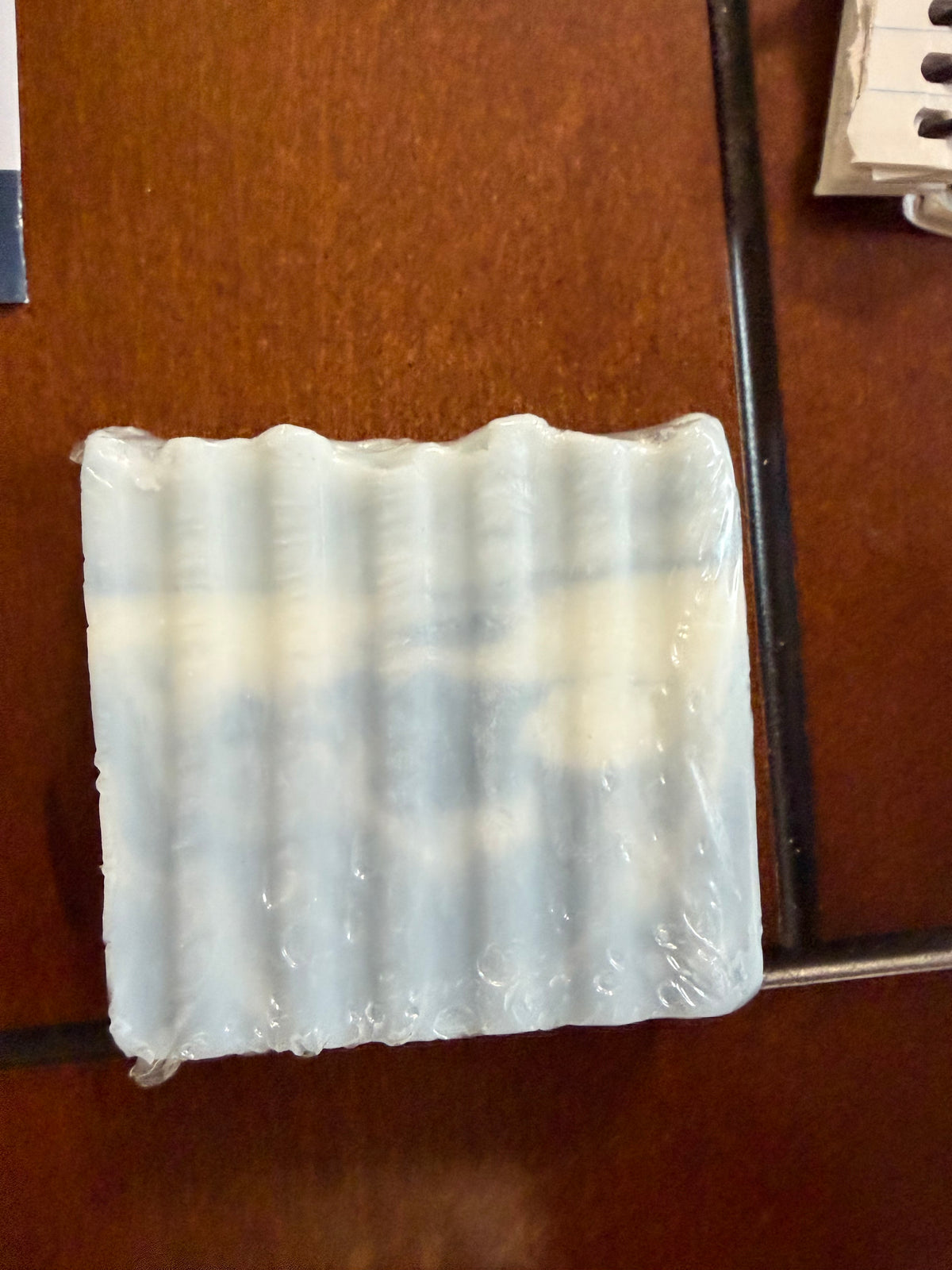 Triple Butter Artisan Soap loaf bar.
