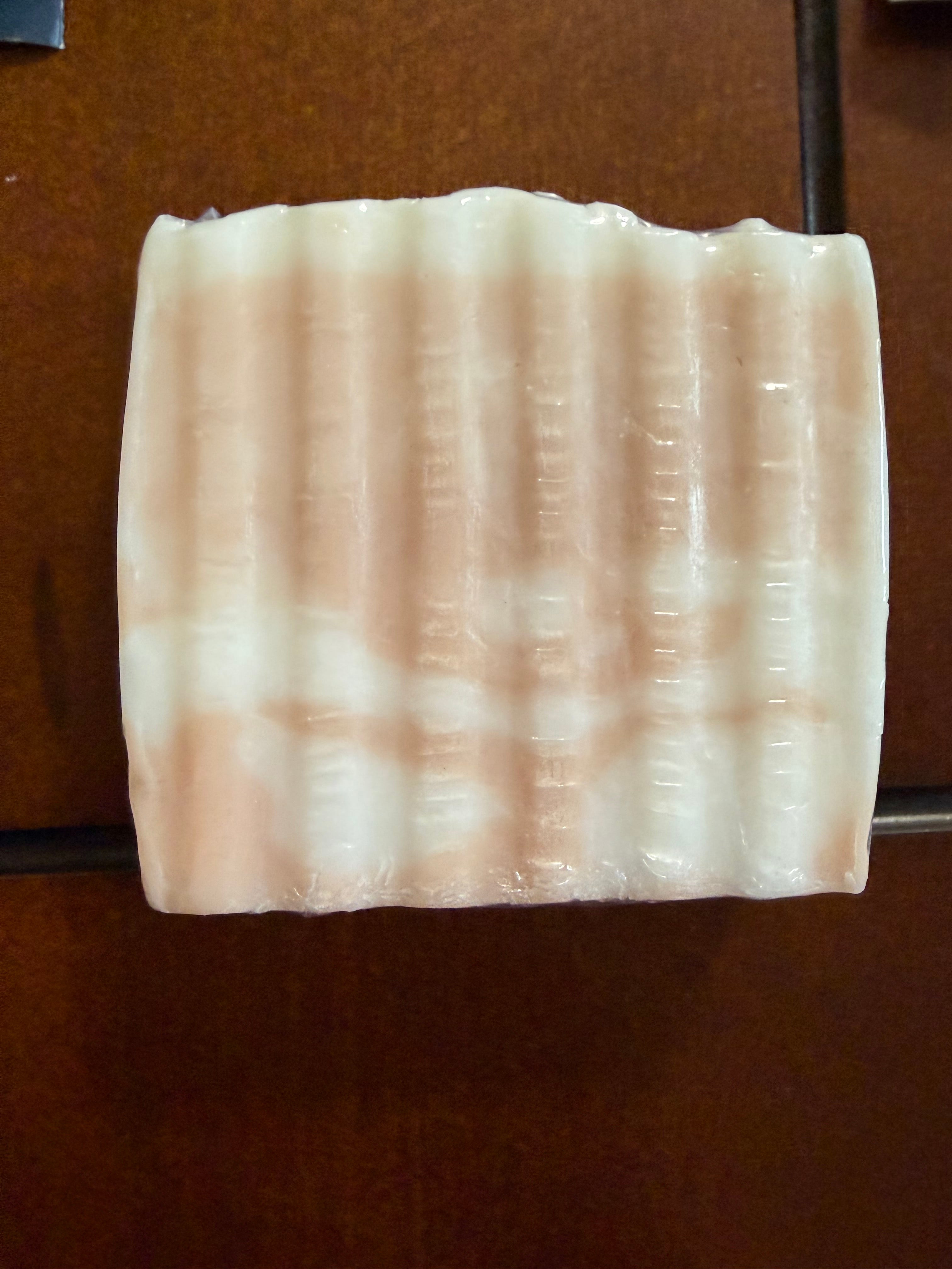 Triple Butter Artisan Soap loaf bar.