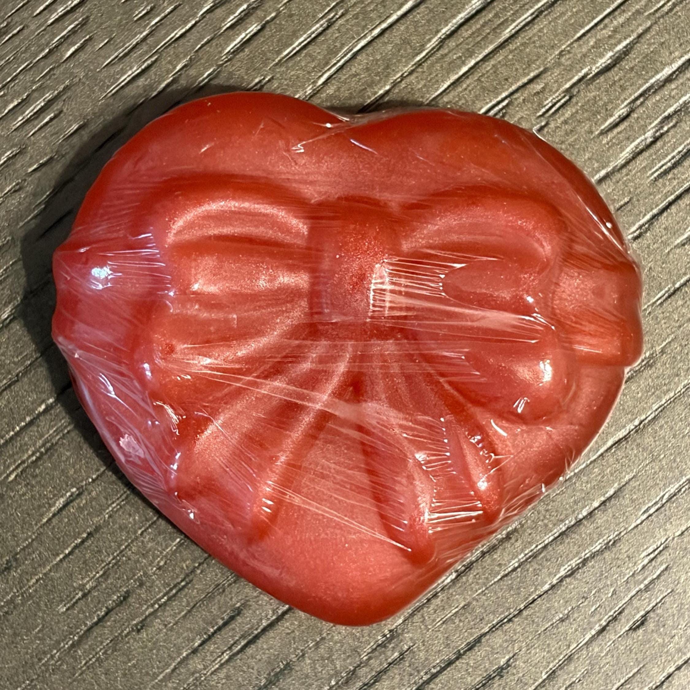 Heart Shaped Glycerine Soap __etsy:7684867930